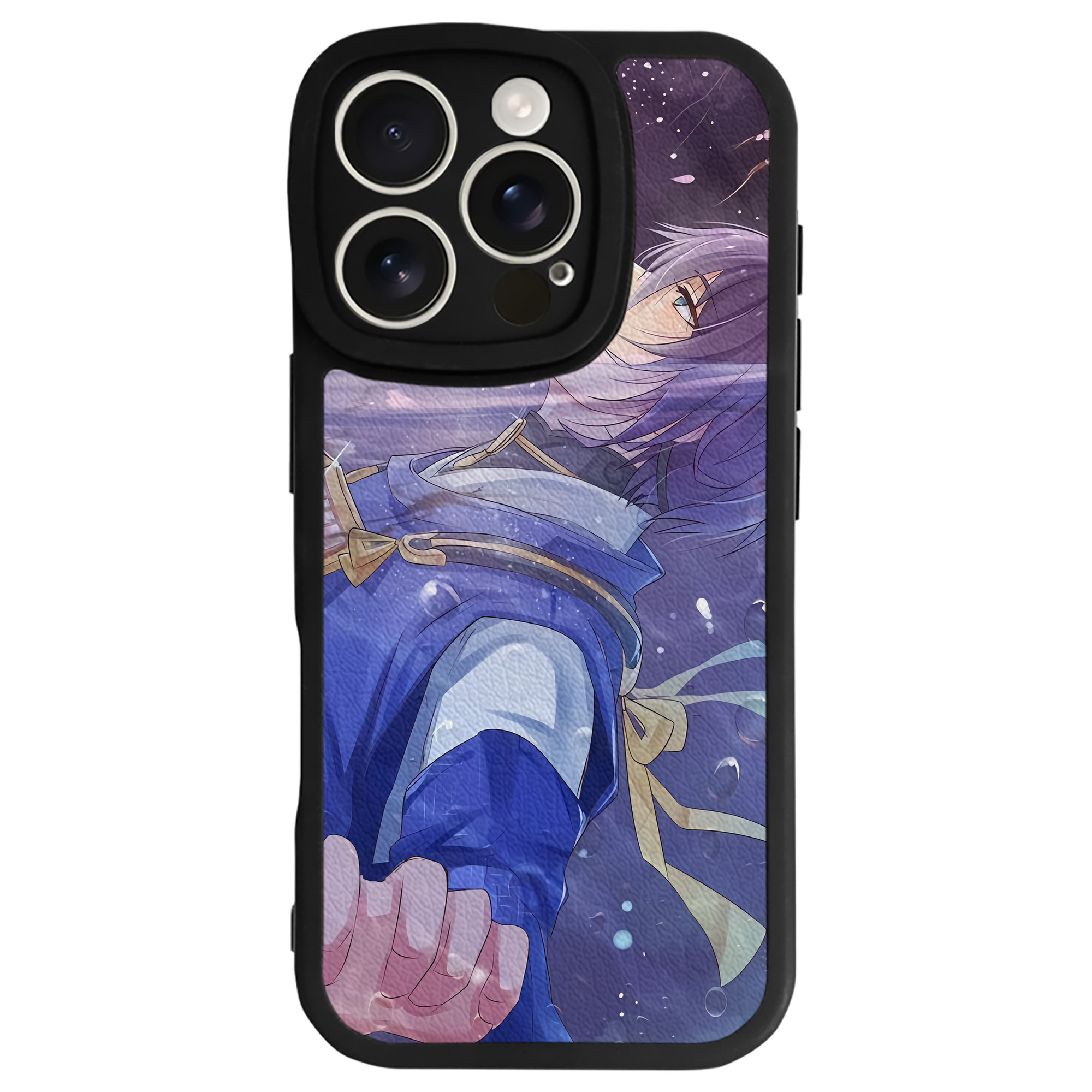 （画像用） 刀剣乱舞 Touken Ranbu 【iPhone 16シリーズ対応】シリコンスマホケース（レザー調） 材質：シリコン